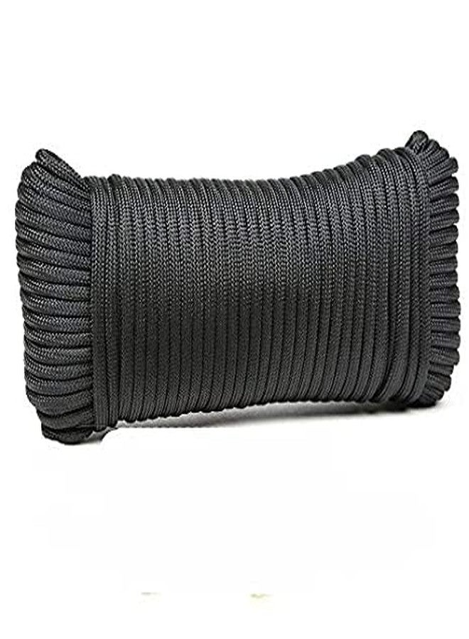 ADD GEAR حبل مظلات من ADD GEAR مكون من 7 خيوط، مصنوع من النايلون بنسبة 100%، بقطر 4 مم، من الدرجة العسكرية - أسود (10 أمتار). - Image 2